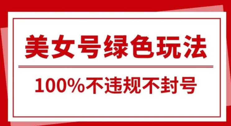 美女号引流变现新玩法，长期蓝海纯绿色，不封号不违规，每日收益500+-大源资源网