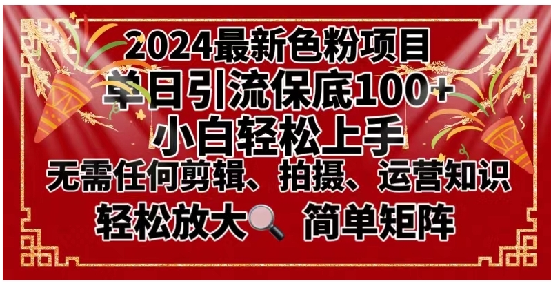 2024最新换脸项目，小白轻松上手，单号单月变现3W＋，可批量矩阵操作放大-大源资源网